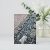 Carte postale Zen et Jardin Abstrait (Debout devant)