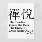 Carte Postale Zen Joy - L'enseignant (Devant)