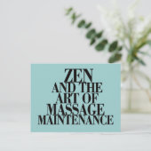 Carte Postale ZEN & L'Art du MASSAGE (Debout devant)