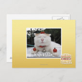 Carte Postale Zen Mastah (Devant / Derrière)