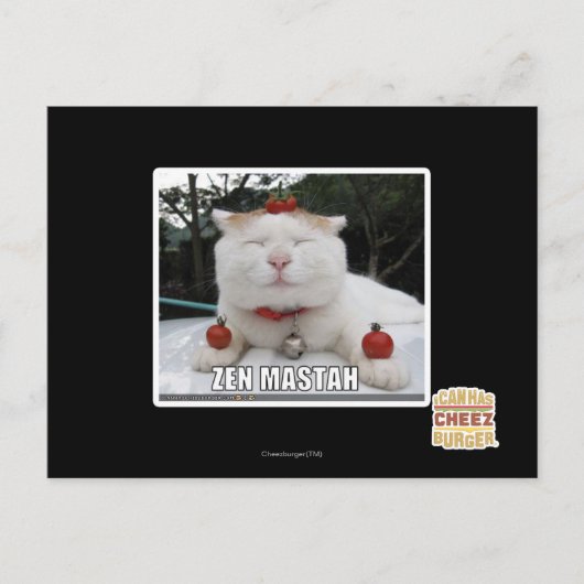 Carte Postale Zen Mastah (Devant)