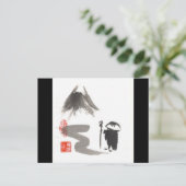 Carte Postale Zen Pilgrim (Debout devant)