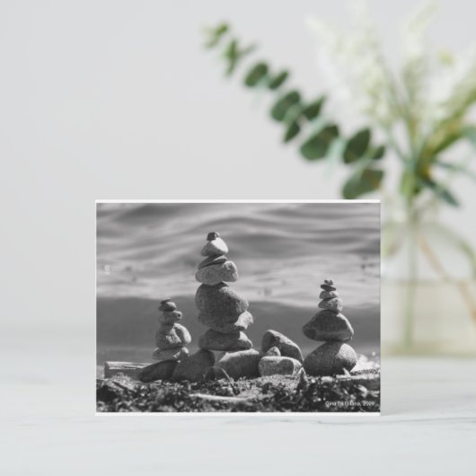 Carte Postale Zen Rocks (Debout devant)