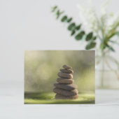 Carte Postale Zen stones in water postcard (Debout devant)