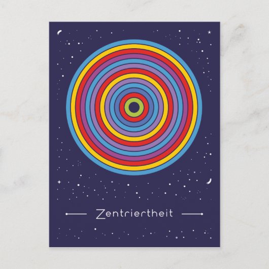 Carte Postale Zentriertheit (Devant)