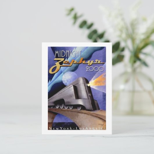 Carte Postale Zephyr de minuit (Debout devant)