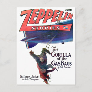 Carte Postale Zeppelin Stories