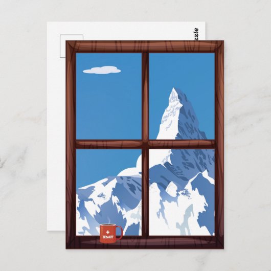 Carte Postale Zermatt (Devant / Derrière)