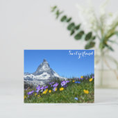 Carte Postale Zermatt Matterhorn Suisse Alpes suisses (Debout devant)