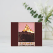 Carte Postale Zermatt Suisse (Debout devant)