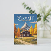 Carte Postale Zermatt Suisse (Debout devant)