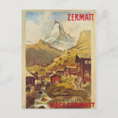 Carte postale Zermatt Suisse Gornergratbahn (Devant)