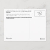 Carte postale: Zernike polynomial Z(8,4) dos blanc (Dos)