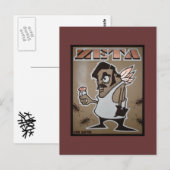Carte Postale zéta (Devant / Derrière)