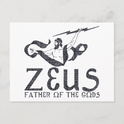 Carte Postale Zeus (Devant)