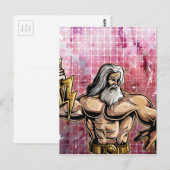 Carte Postale Zeus (Devant / Derrière)