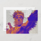 Carte Postale Zeus - Jupiter (Devant / Derrière)