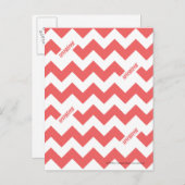 Carte Postale Zigzag LtPink (Devant / Derrière)