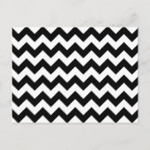Carte Postale Zigzag noir et blanc (Devant)