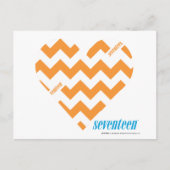 Carte Postale ZigZag Orange 2 (Devant)