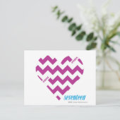 Carte Postale ZigZag Purple 2 (Debout devant)