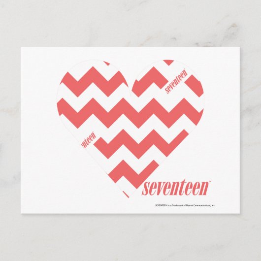 Carte Postale ZigZag rose 3 (Devant)