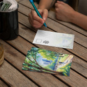 Carte postale Zilker Park Austin Texas Watercolor