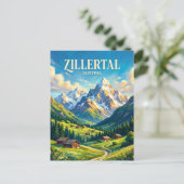 Carte Postale Zillertal Autriche (Debout devant)
