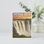 Carte Postale Zimbabwe Victoria Falls Travel (Debout devant)