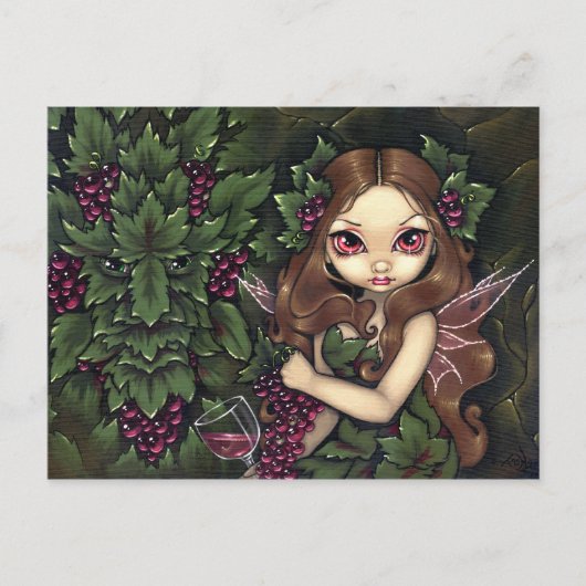 Carte postale "Zinfandel blanc" (Devant)