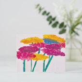 Carte postale Zinnia Fun 2 (Debout devant)