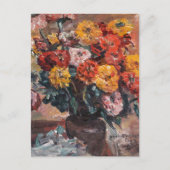 Carte Postale Zinnias | Lovis Corinth (Devant)