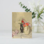 Carte Postale Zinnias | William Nicholson (Debout devant)