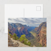 Carte Postale Zion Canyon | Utah (Devant / Derrière)