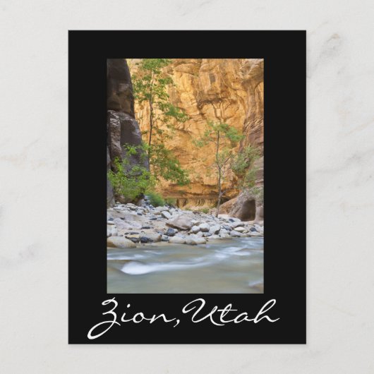 Carte Postale Zion Narrows (Devant)