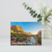 Carte Postale Zion National Park, Utah, États-Unis (Debout devant)