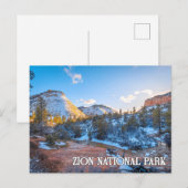 Carte Postale Zion National Park, Utah, USA (Devant / Derrière)