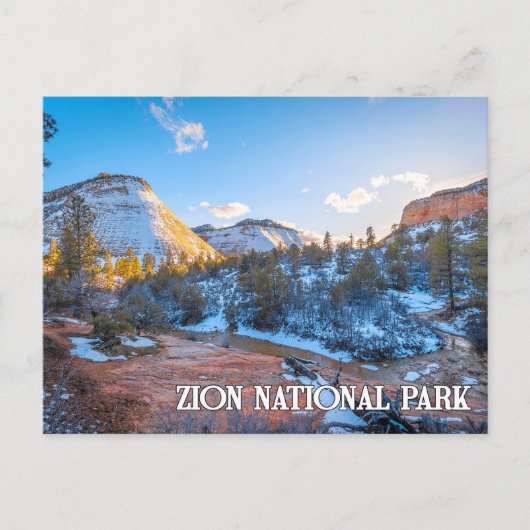 Carte Postale Zion National Park, Utah, USA (Devant)