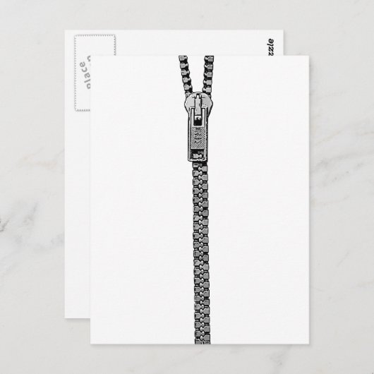 CARTE POSTALE ZIP (Devant / Derrière)