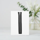 Carte Postale Zip noir (Debout devant)