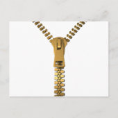 Carte Postale Zipper géant (Devant)