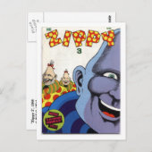 Carte Postale Zippy 3, 1980 (Devant / Derrière)