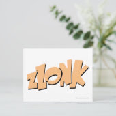 CARTE POSTALE ZLONK ! (Debout devant)