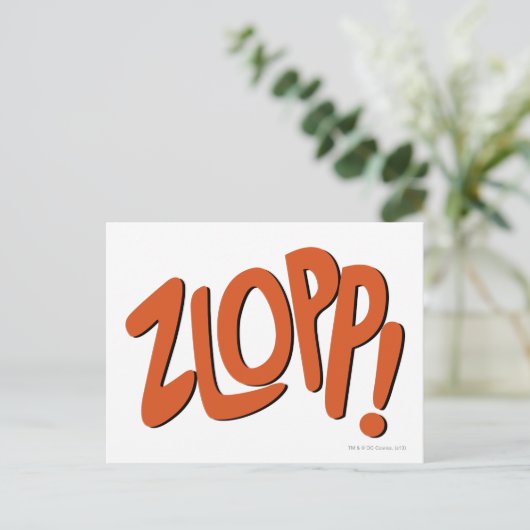 CARTE POSTALE ZLOPP ! (Debout devant)