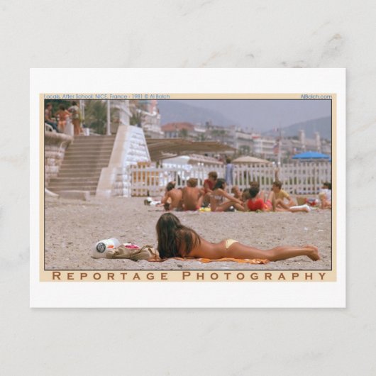 Carte Postale ZNICEGoldBikini (Devant)