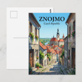 Carte Postale Znojmo République tchèque (Devant / Derrière)