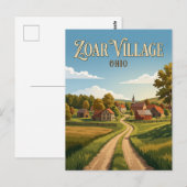 Carte Postale Zoar États-Unis (Devant / Derrière)