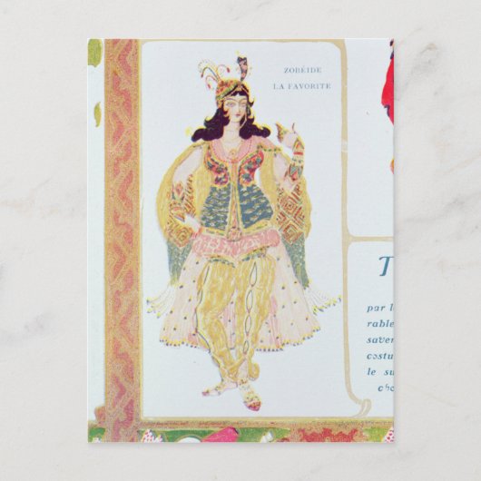 Carte Postale Zobeide (Devant)