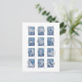 Carte postale Zodiac 12 Étoiles (Debout devant)