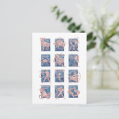 Carte postale Zodiac 12 Étoiles (Debout devant)